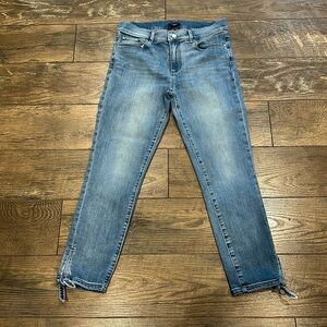 Ann Taylor Factory - Tie Ankle Skinny Jean